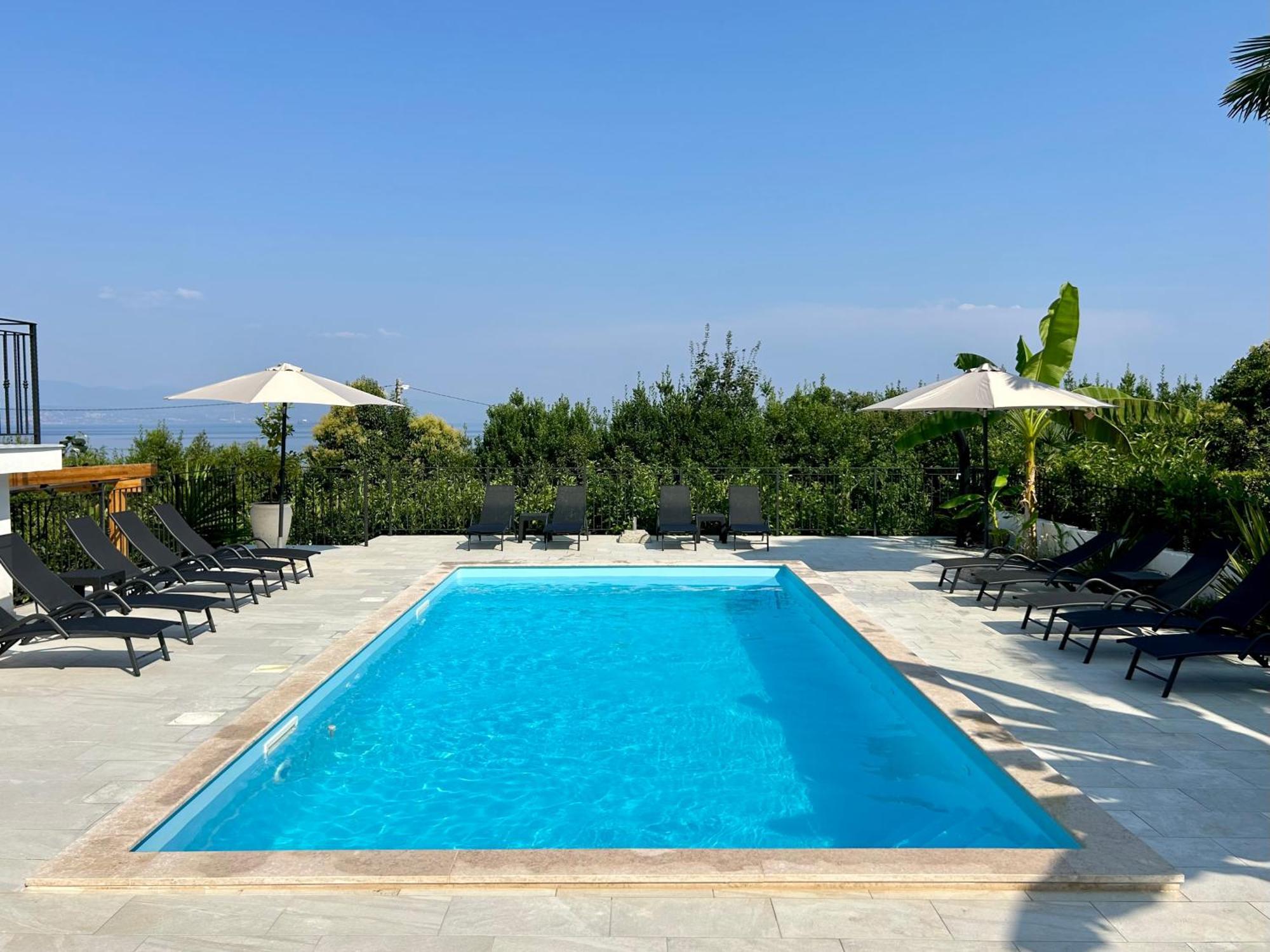 Villa Palma Lovran Buitenkant foto